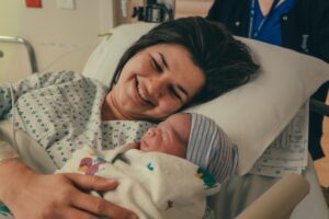 the joy and relief of birth